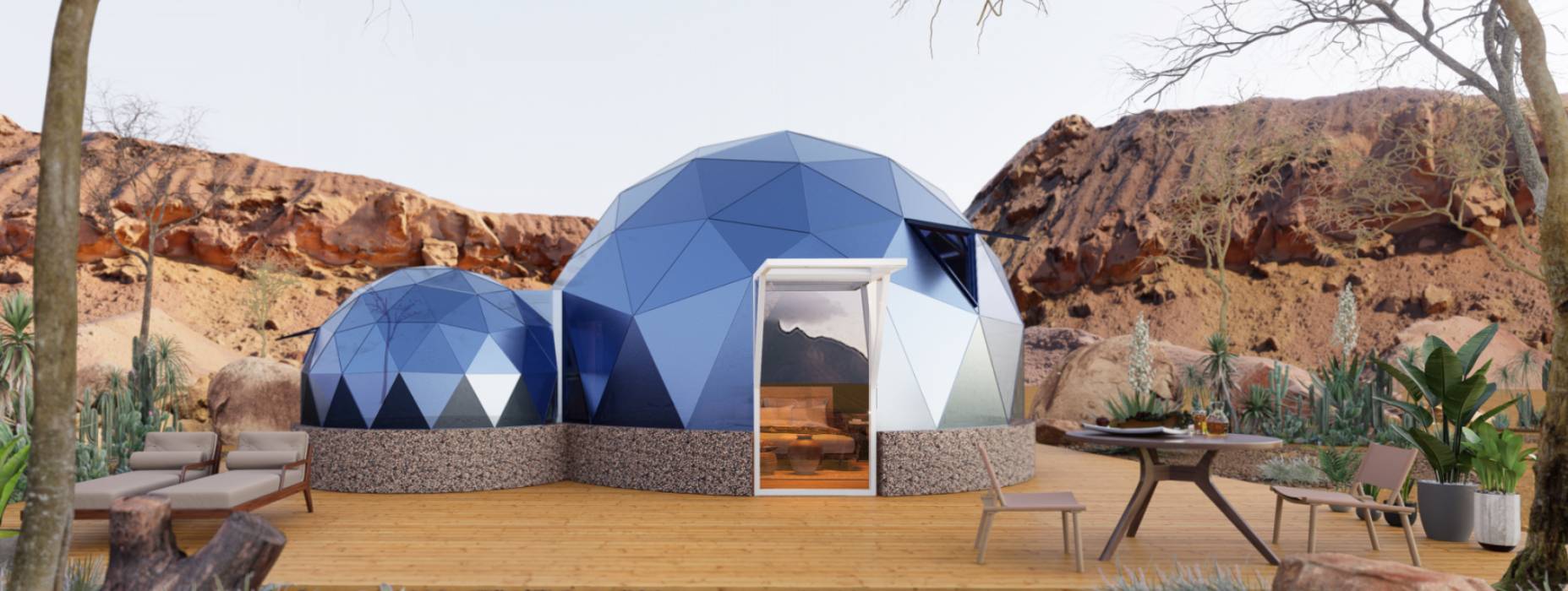 黔东球形智能光伏玻璃星空房